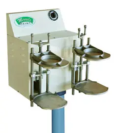 MDC_2_P 1 gallon dual arm paint shaker with floor stand